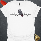 Timneh African Grey Heartbeat T-Shirt
