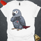 Timneh African Grey I Love Mom T-Shirt