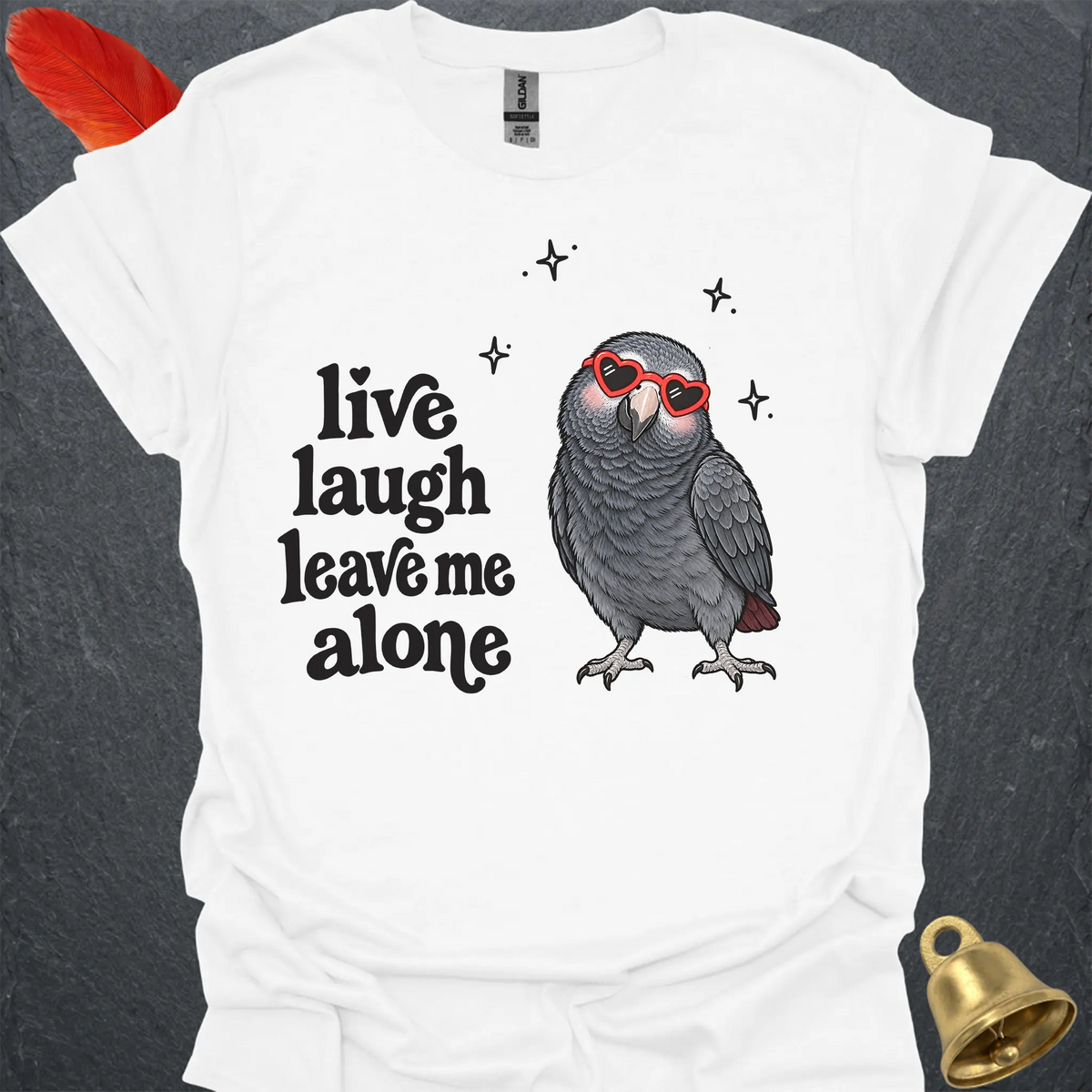 Timneh African Grey Live Laugh T-Shirt