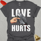 Timneh African Grey Love Hurts T-Shirt