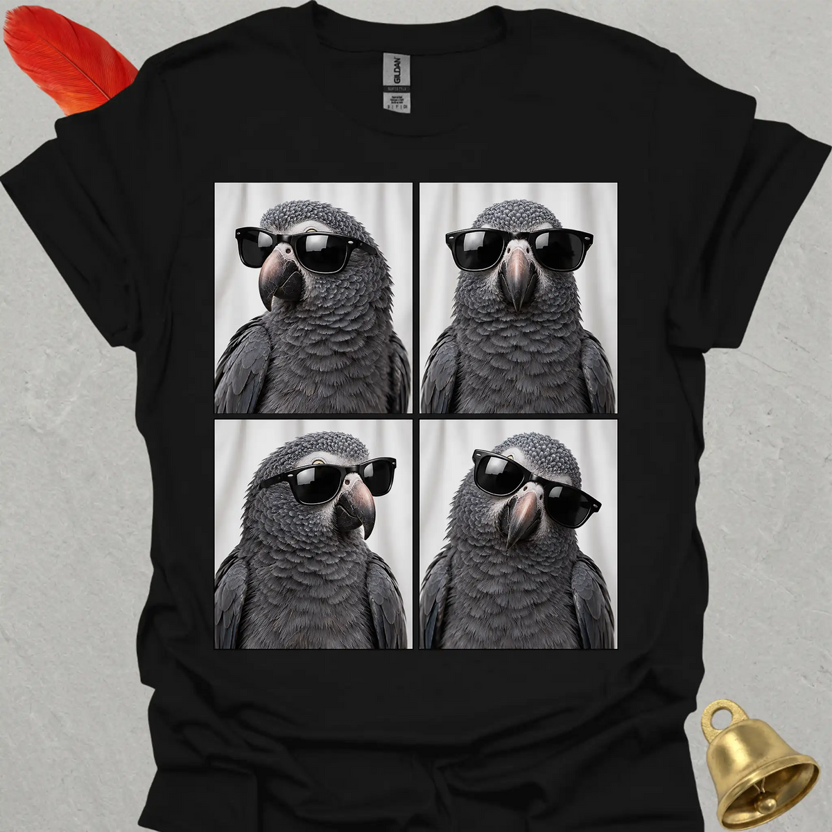 Timneh African Grey Photobooth T-Shirt