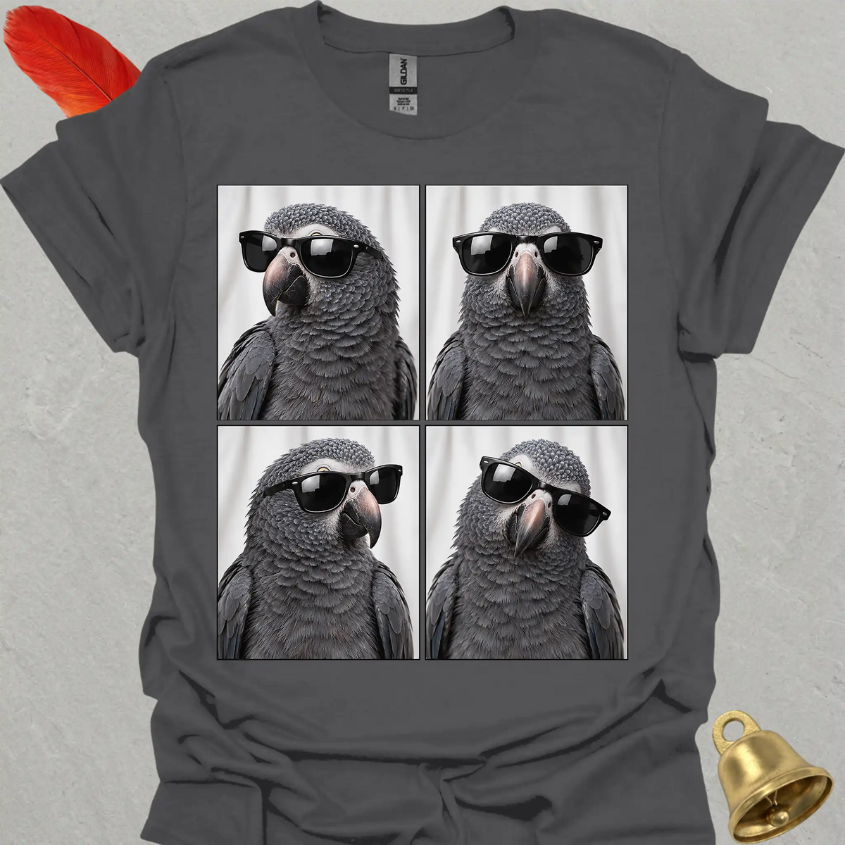 Timneh African Grey Photobooth T-Shirt