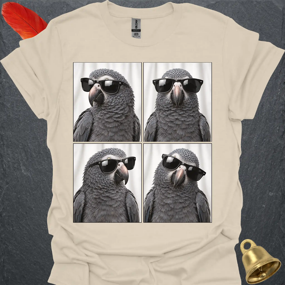 Timneh African Grey Photobooth T-Shirt