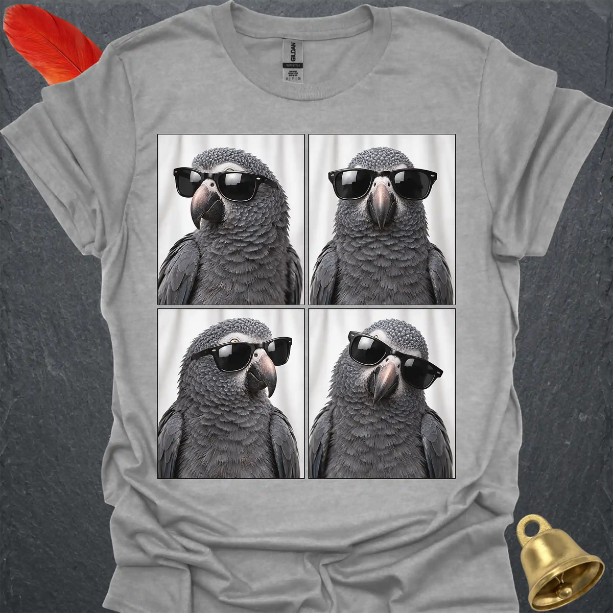 Timneh African Grey Photobooth T-Shirt