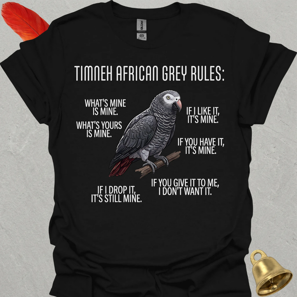 Timneh African Grey Rules T-Shirt