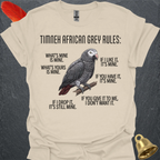 Timneh African Grey Rules T-Shirt