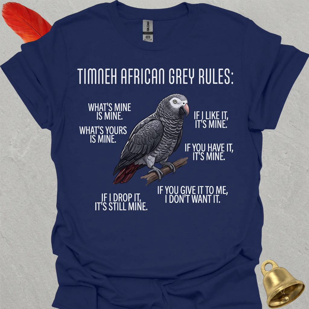 Timneh African Grey Rules T-Shirt