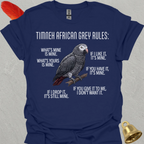 Timneh African Grey Rules T-Shirt