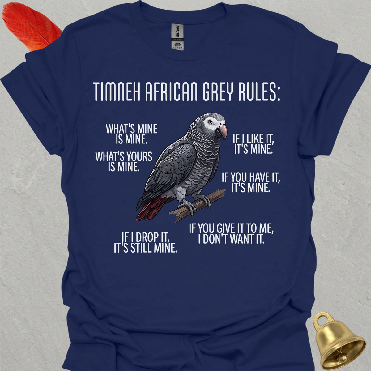 Timneh African Grey Rules T-Shirt