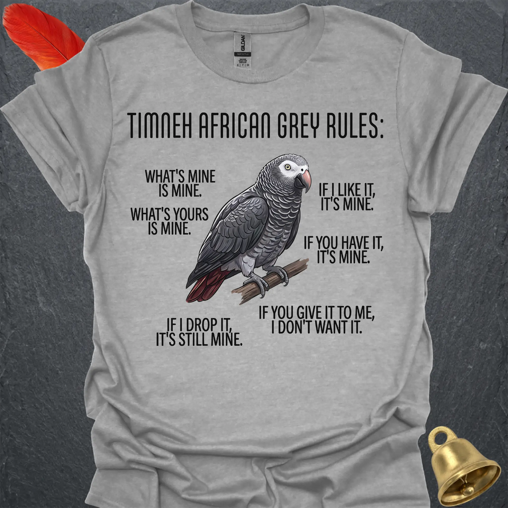 Timneh African Grey Rules T-Shirt