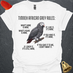 Timneh African Grey Rules T-Shirt