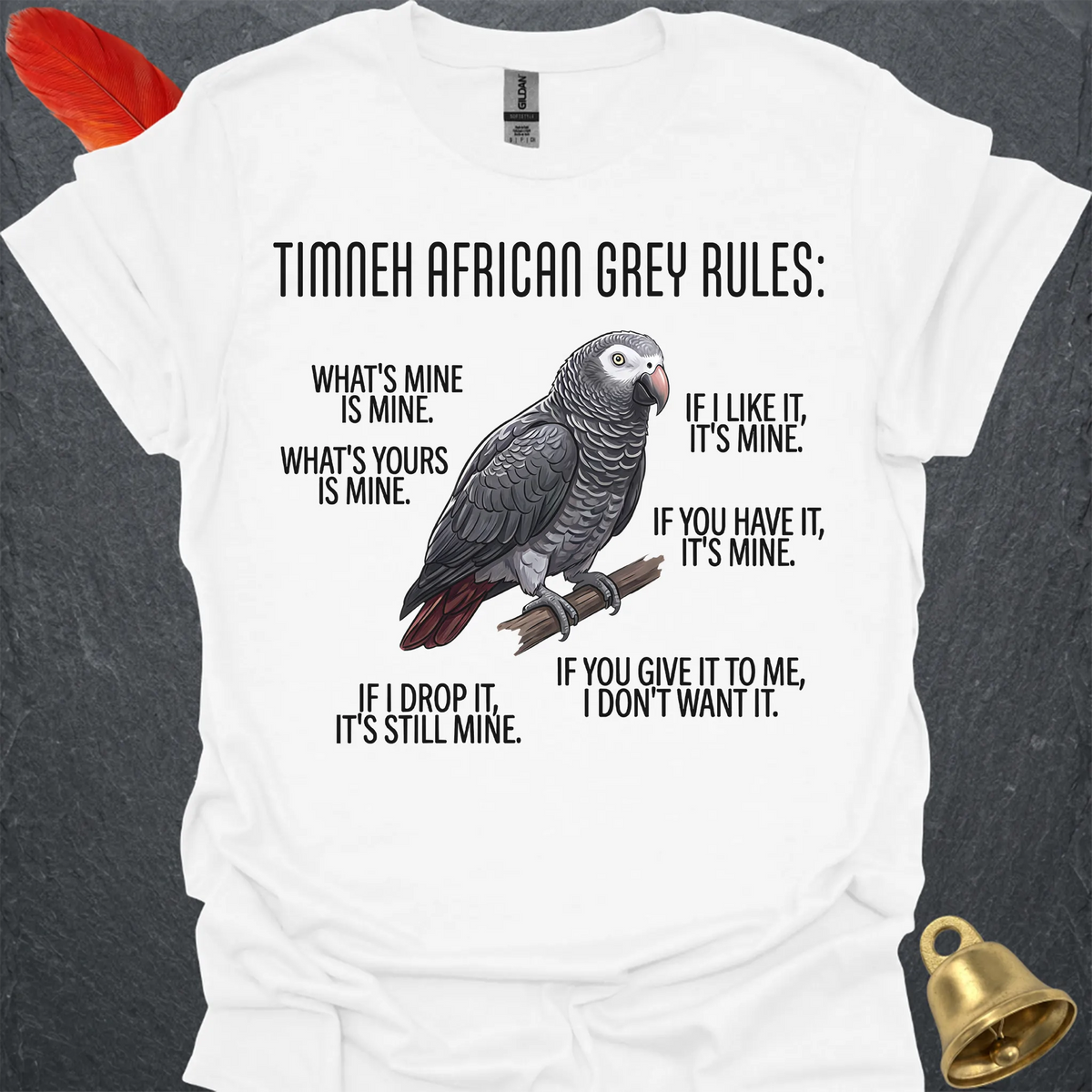 Timneh African Grey Rules T-Shirt
