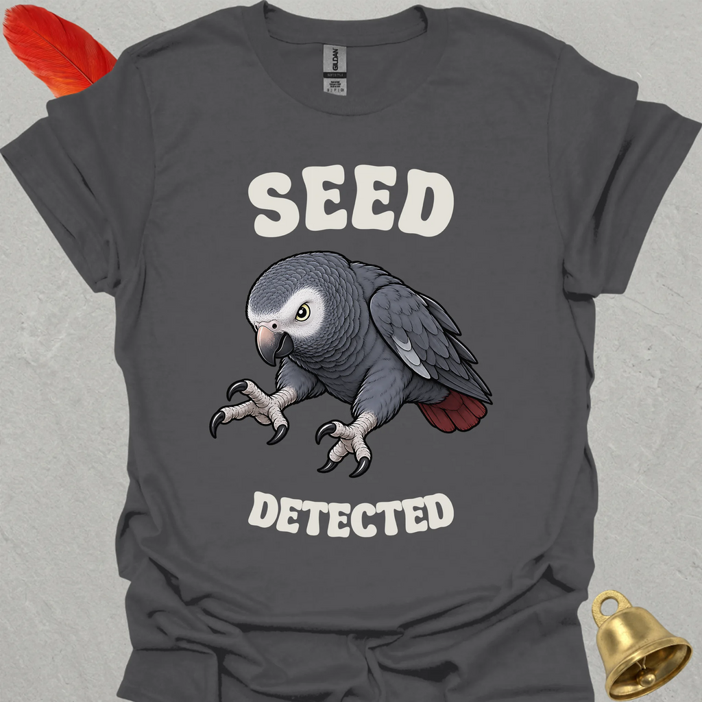 Timneh African Grey Seed Detected T-Shirt