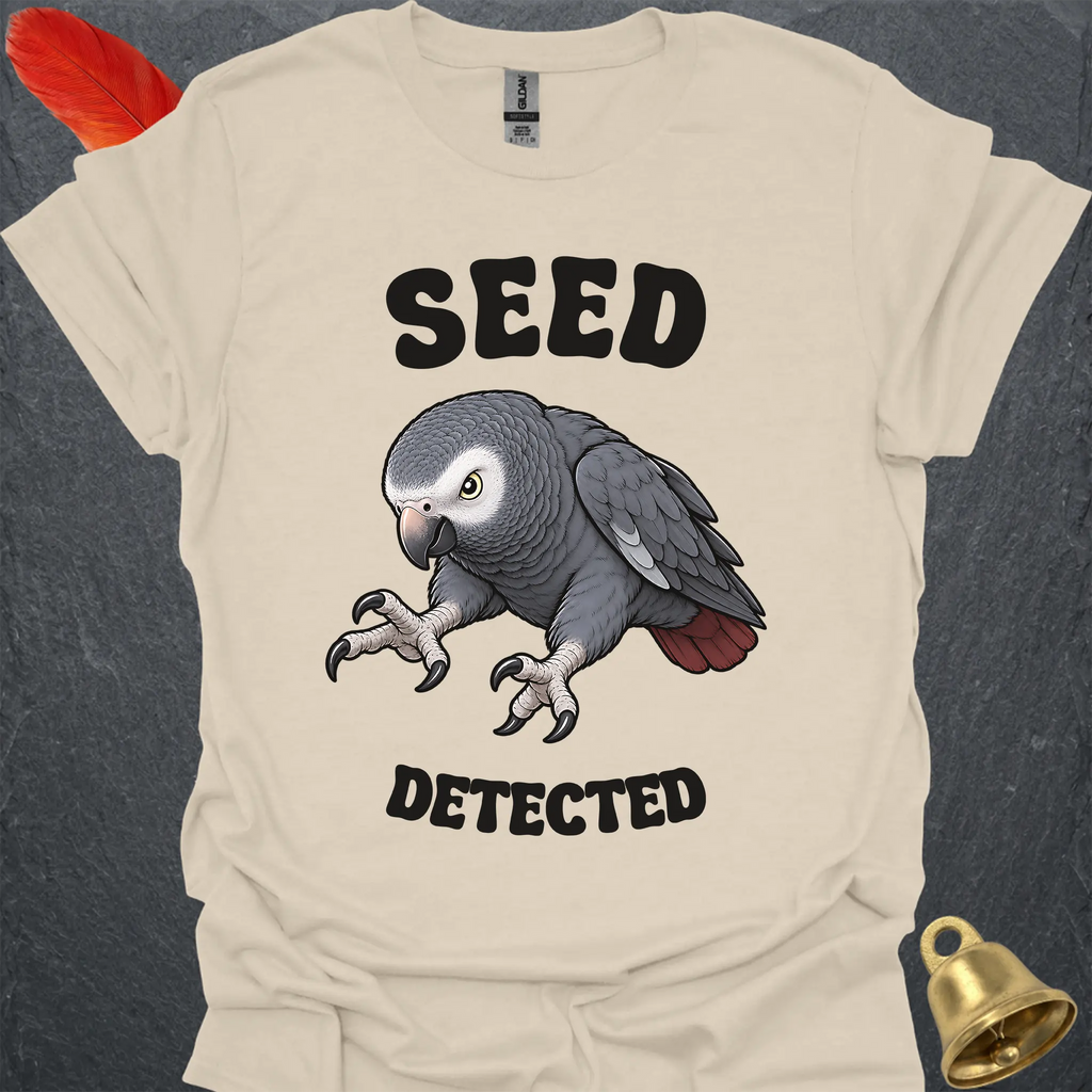 Timneh African Grey Seed Detected T-Shirt