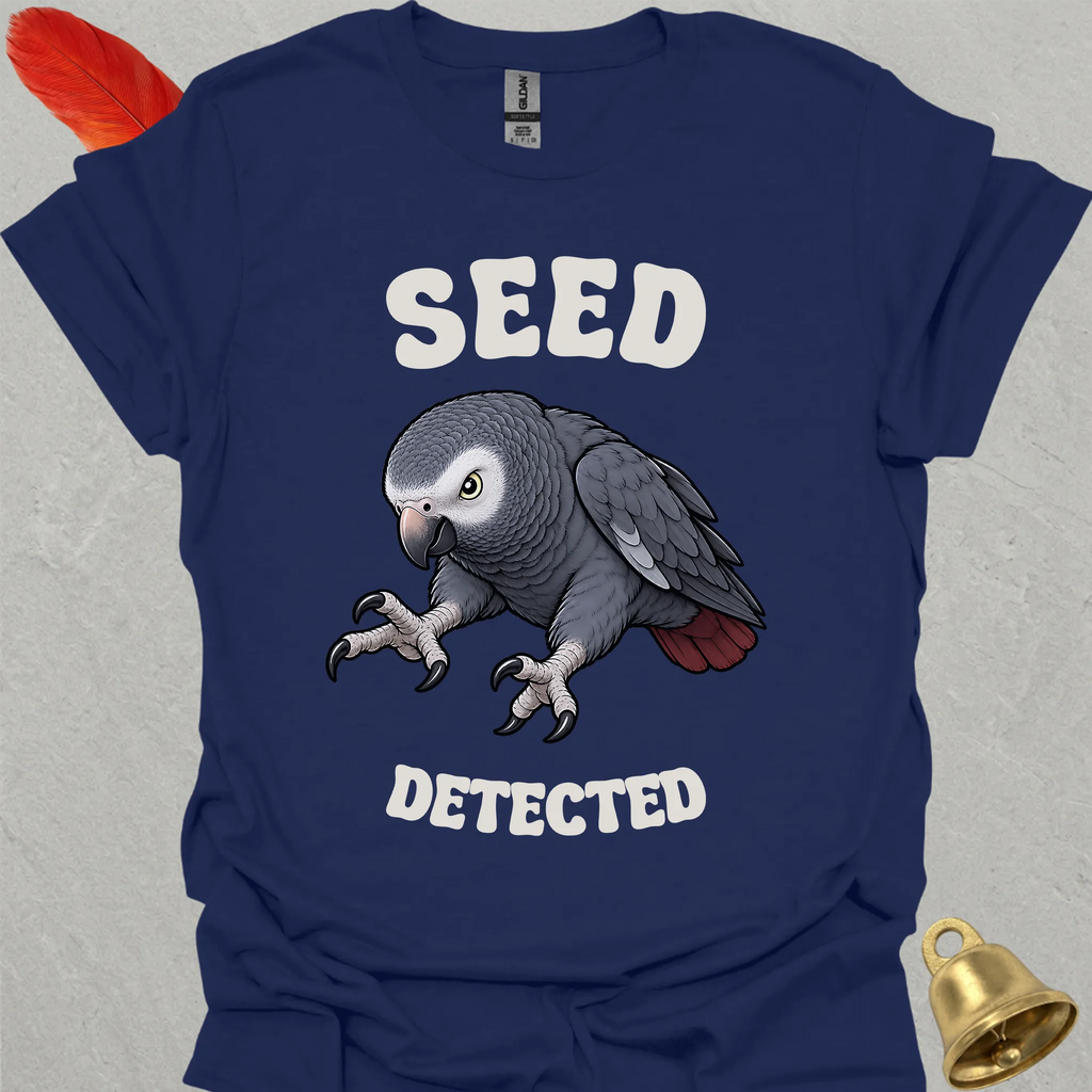 Timneh African Grey Seed Detected T-Shirt