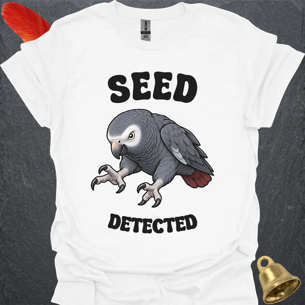 Timneh African Grey Seed Detected T-Shirt