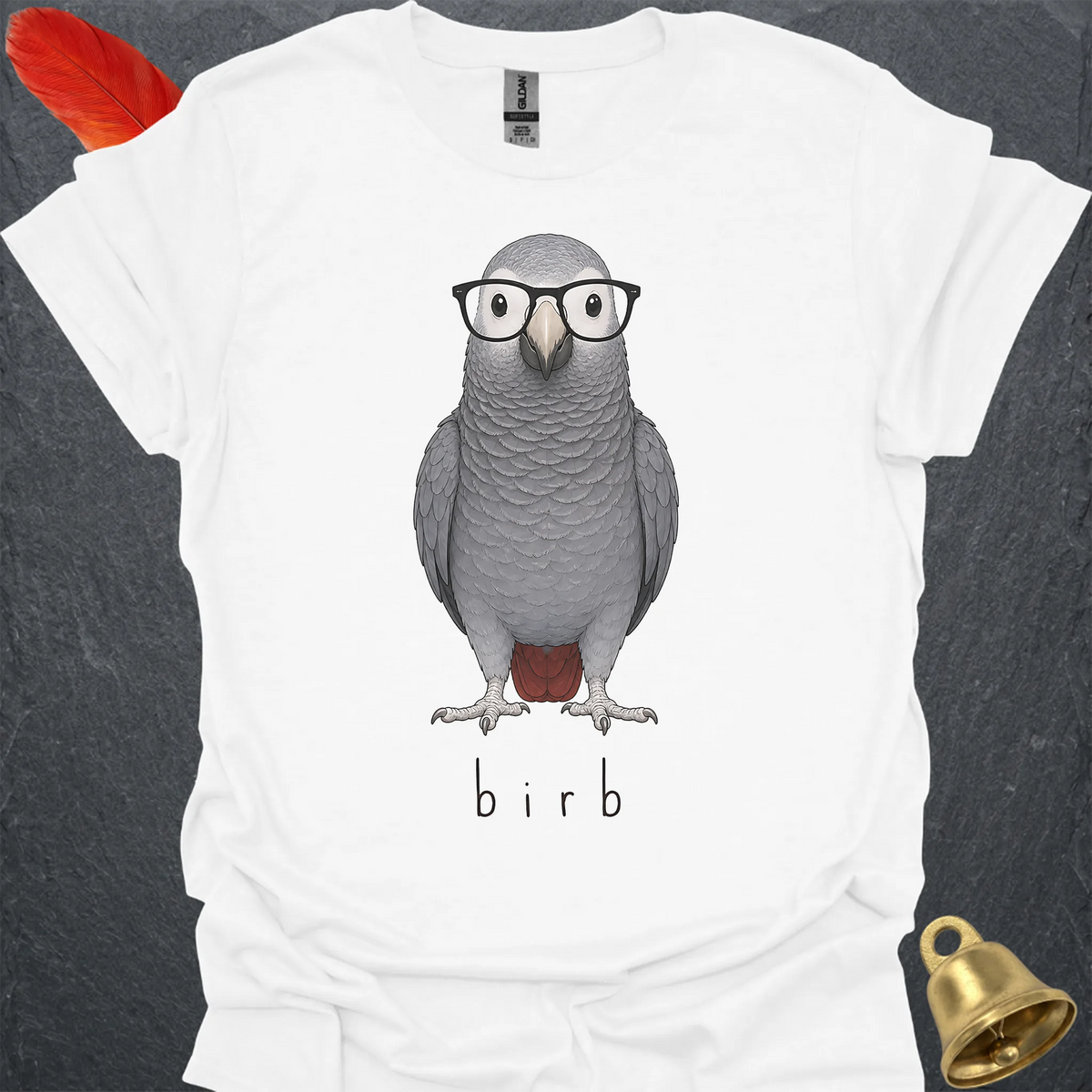 Timneh African Grey Smart Birb T-Shirt