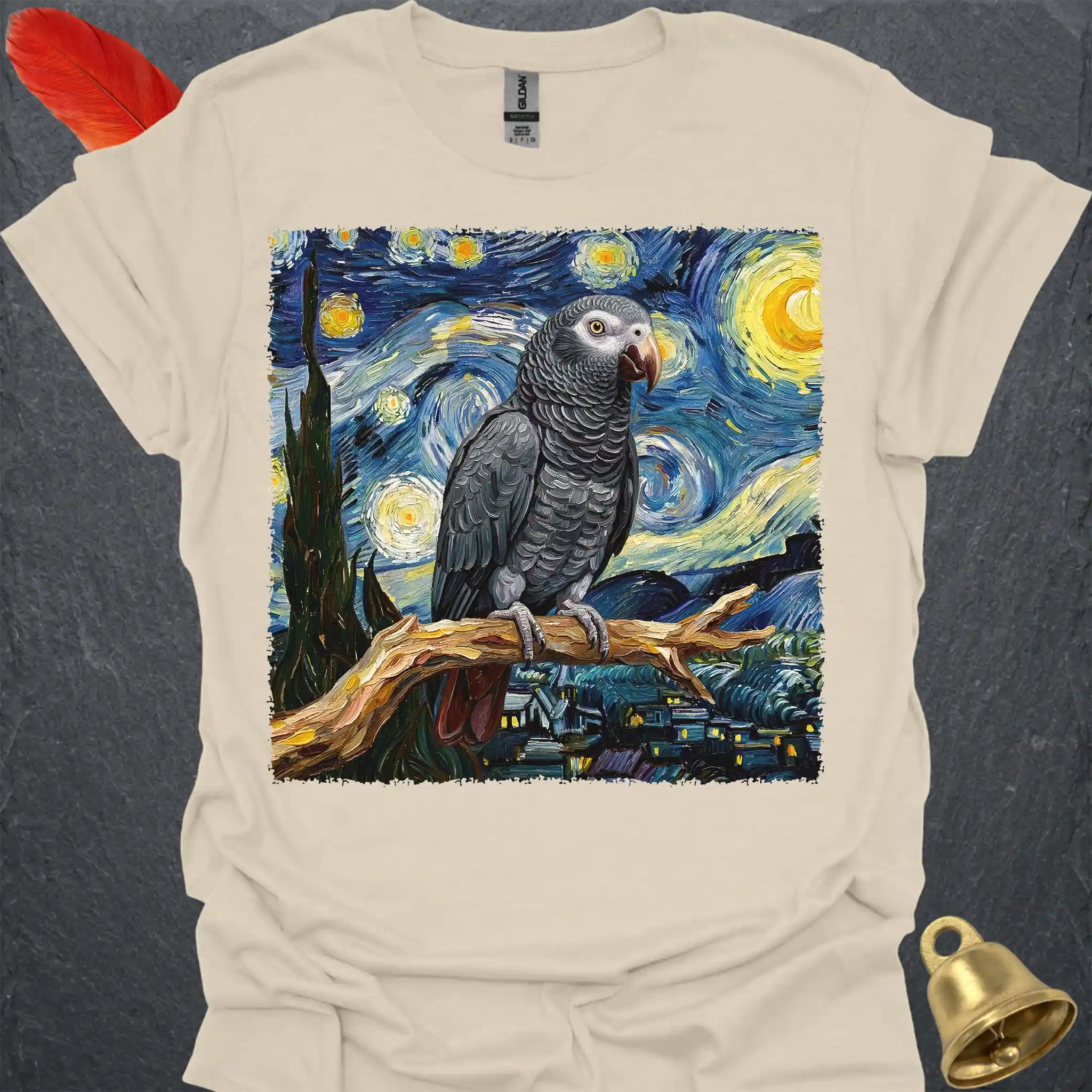 Timneh African Grey Starry Night T-Shirt