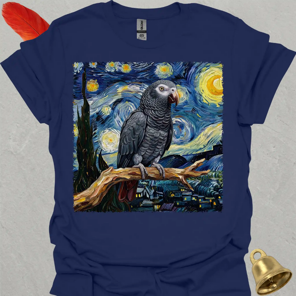 Timneh African Grey Starry Night T-Shirt