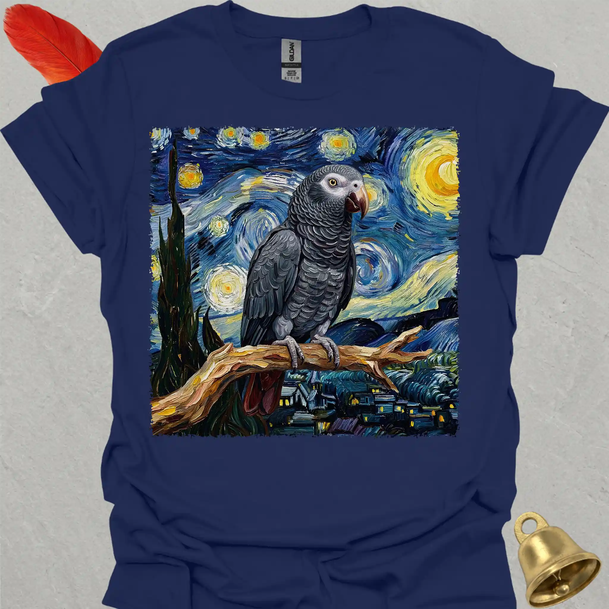 Timneh African Grey Starry Night T-Shirt