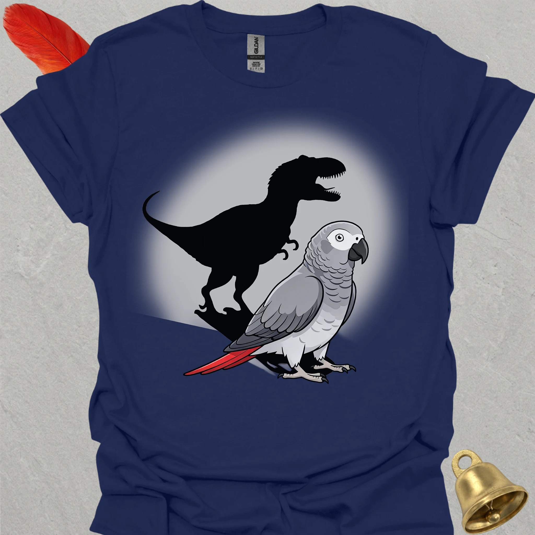 Timneh African Grey T-Rex T-Shirt