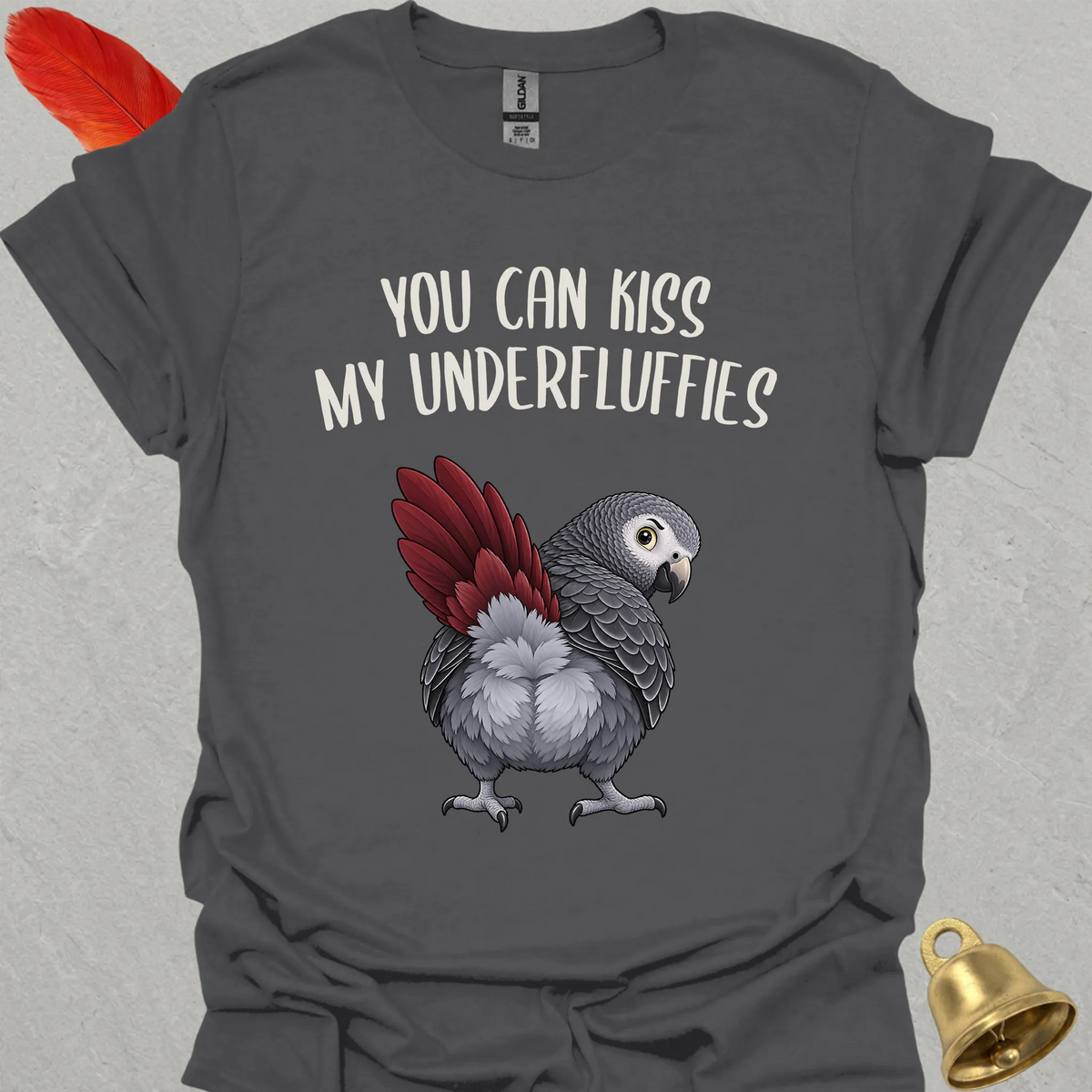 Timneh African Grey Underfluffies T-Shirt