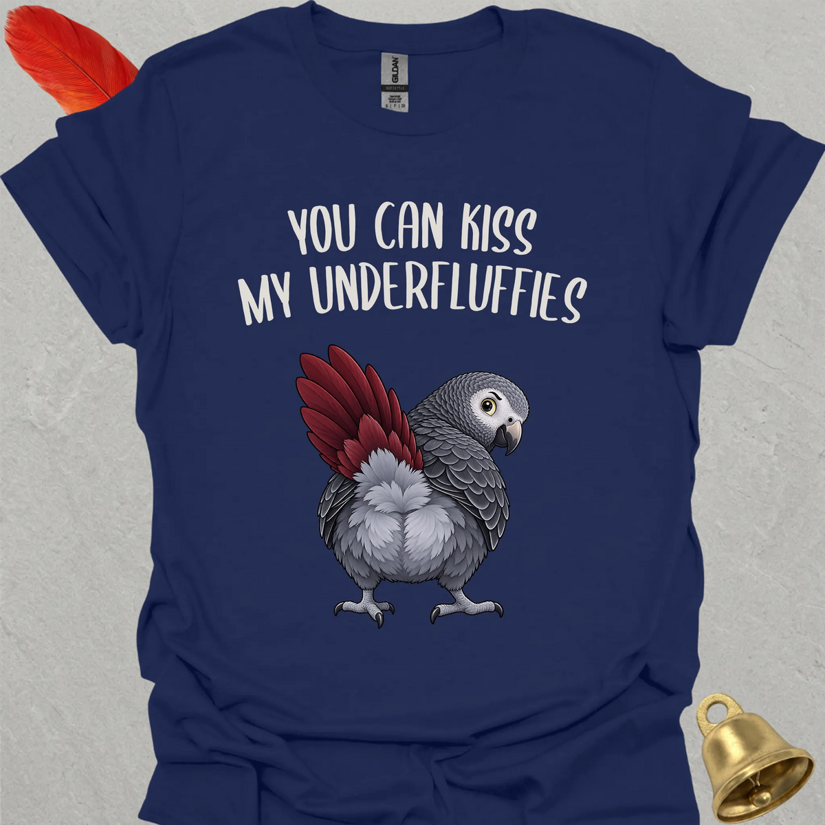 Timneh African Grey Underfluffies T-Shirt