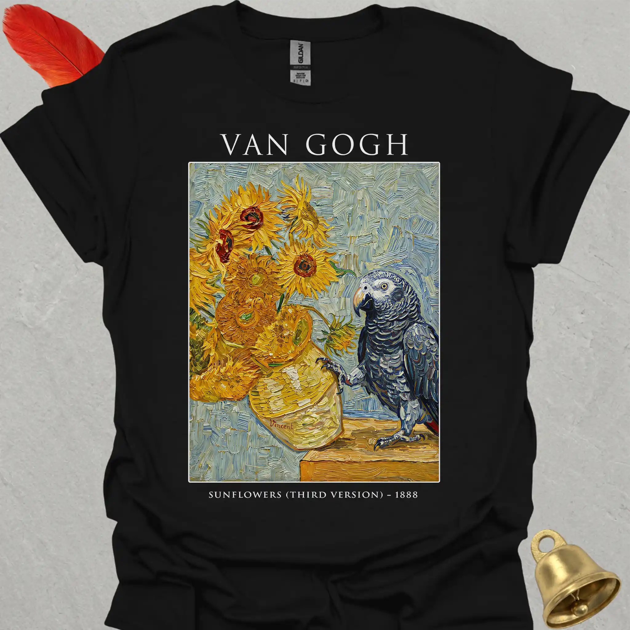 Timneh African Grey Van Gogh T-Shirt
