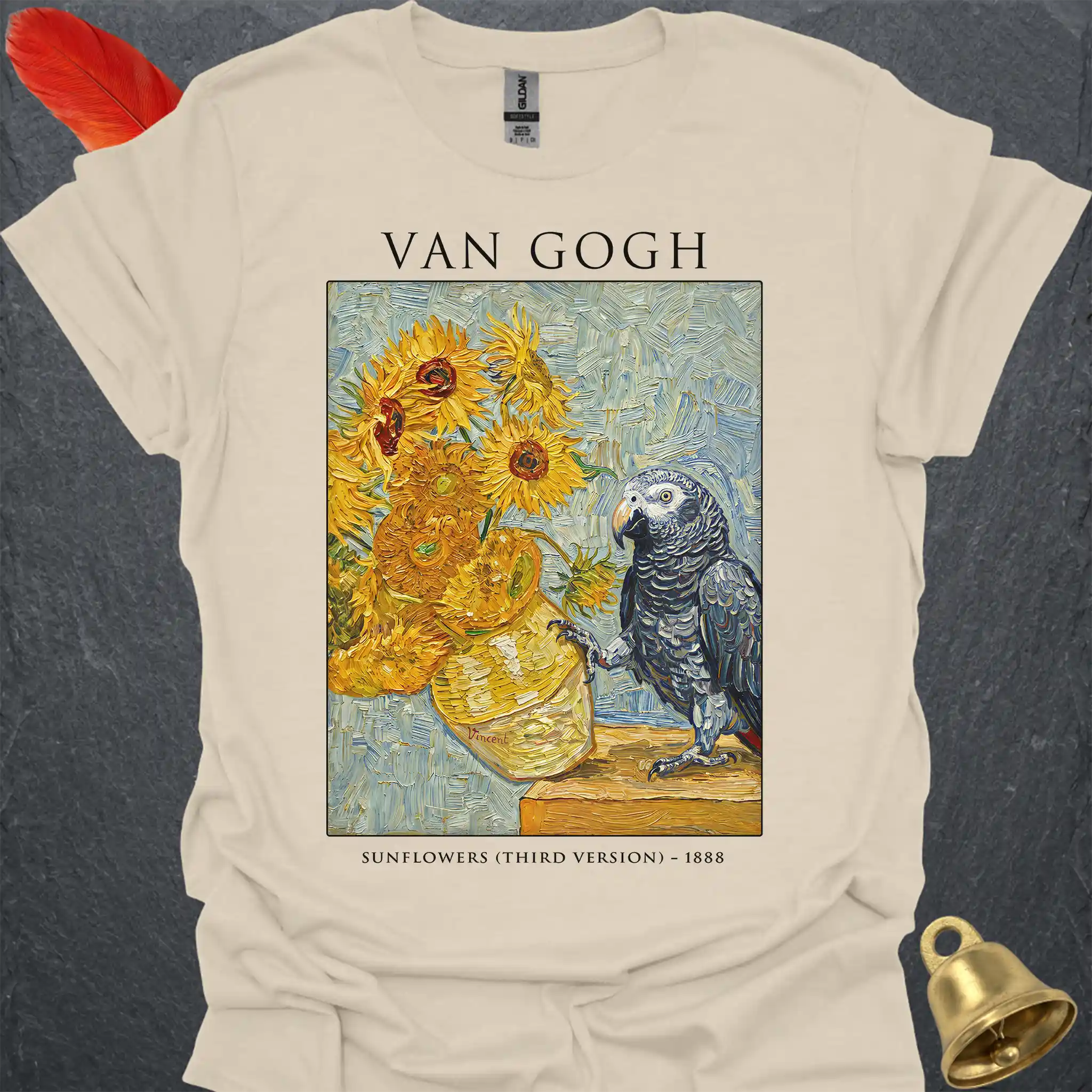 Timneh African Grey Van Gogh T-Shirt