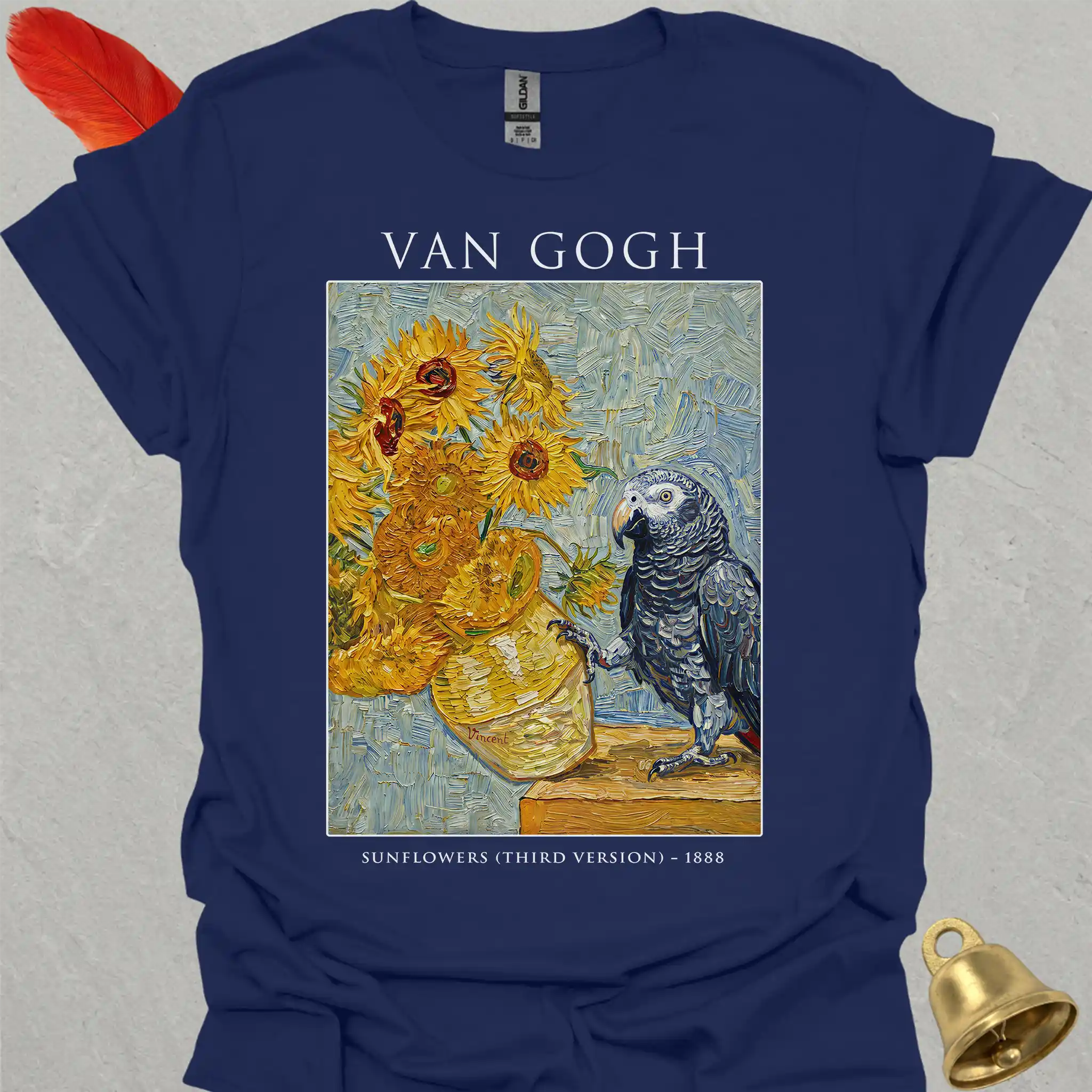 Timneh African Grey Van Gogh T-Shirt