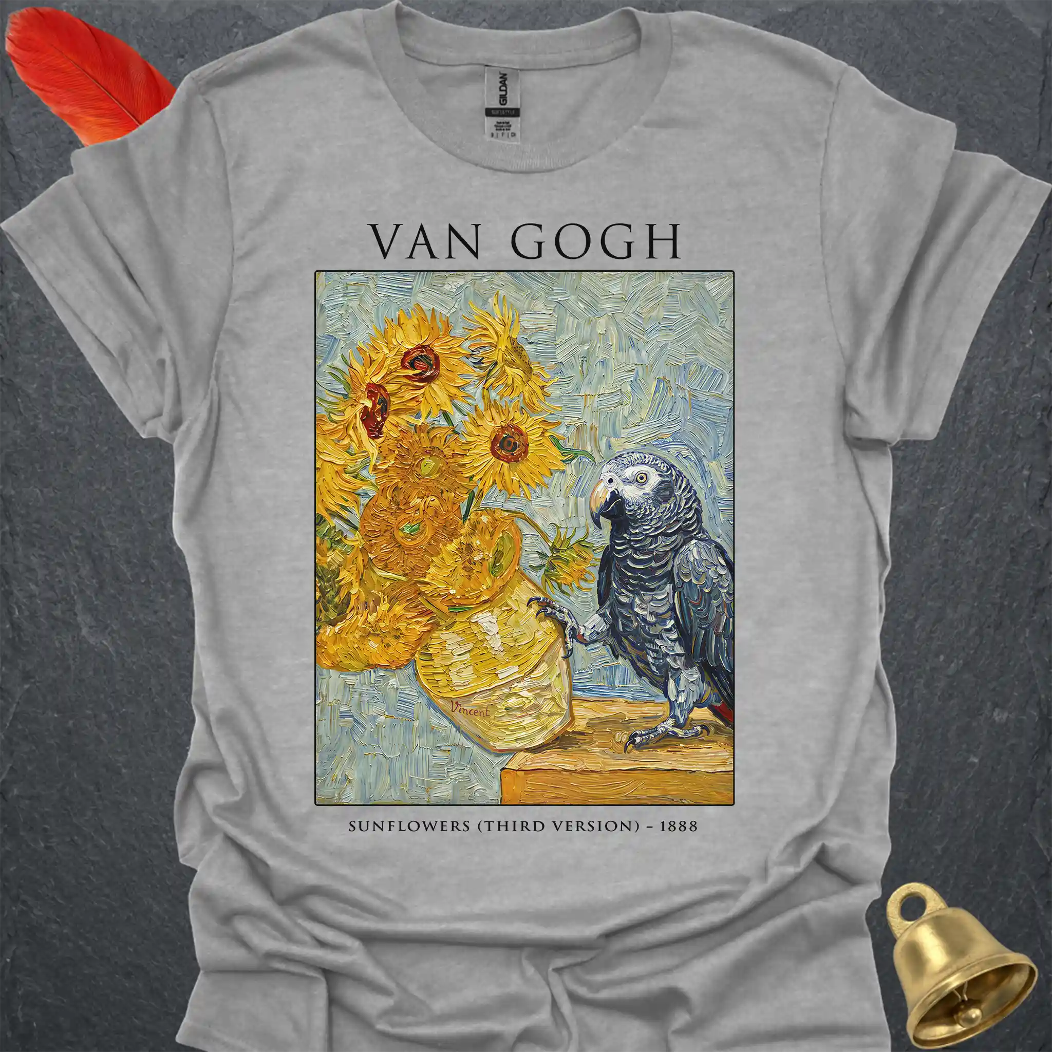 Timneh African Grey Van Gogh T-Shirt