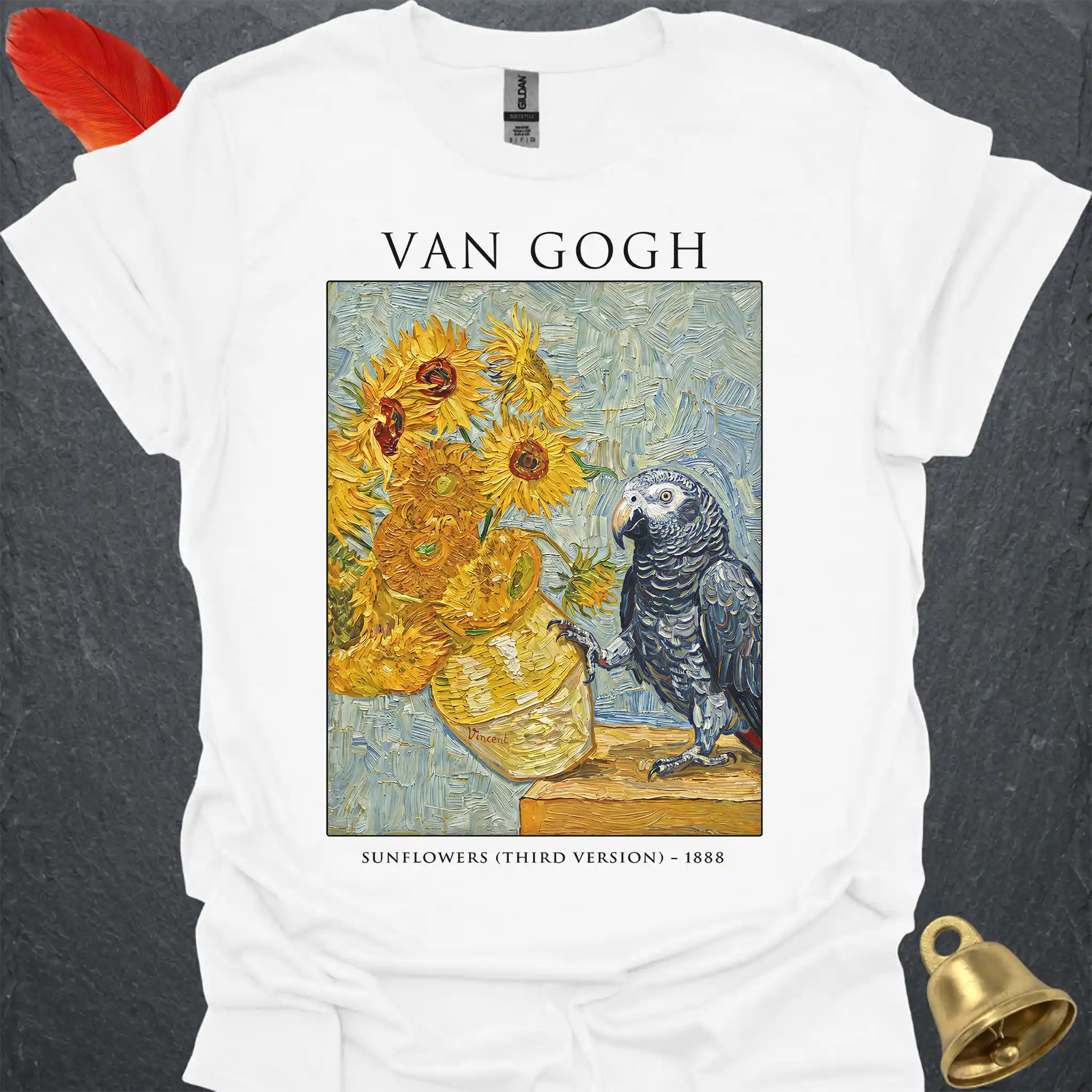Timneh African Grey Van Gogh T-Shirt