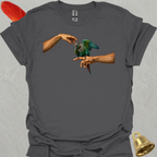 Turquoise Green Cheek Conure Adam T-Shirt