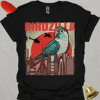 Turquoise Green Cheek Conure Birdzilla T-Shirt