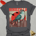 Turquoise Green Cheek Conure Birdzilla T-Shirt