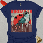 Turquoise Green Cheek Conure Birdzilla T-Shirt