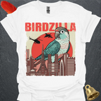 Turquoise Green Cheek Conure Birdzilla T-Shirt