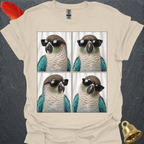 Turquoise Green Cheek Conure Photobooth T-Shirt