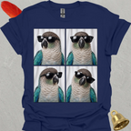 Turquoise Green Cheek Conure Photobooth T-Shirt