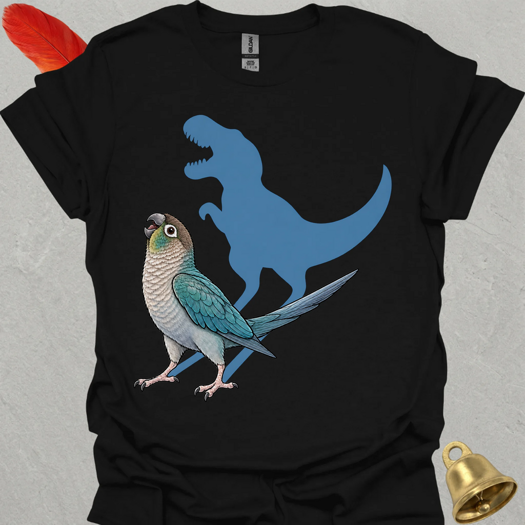 Turquoise Green Cheek Conure Roar T-Shirt