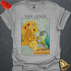 Turquoise Green Cheek Conure Van Gogh T-Shirt