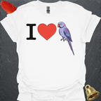 I Love Violet Indian Ringneck T-Shirt