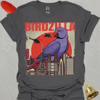 Violet Indian Ringneck Birdzilla T-Shirt