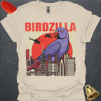 Violet Indian Ringneck Birdzilla T-Shirt