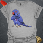 Violet Indian Ringneck I Love Dad T-Shirt