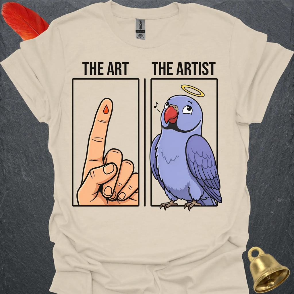 Violet Indian Ringneck The Artist T-Shirt