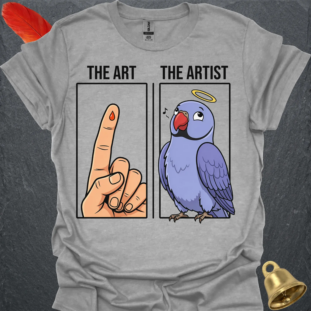 Violet Indian Ringneck The Artist T-Shirt