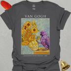 Violet Indian Ringneck Van Gogh T-Shirt