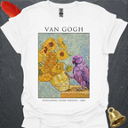Violet Indian Ringneck Van Gogh T-Shirt