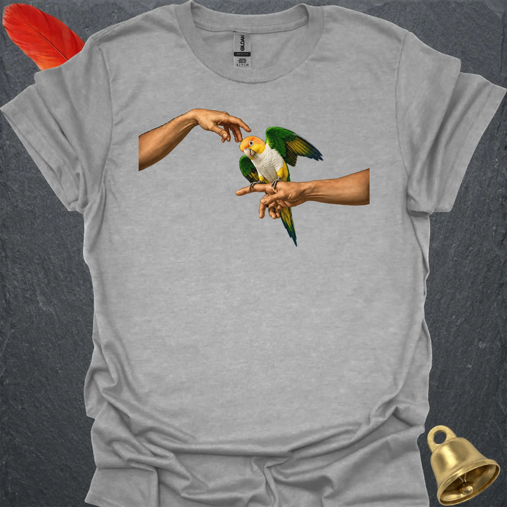 White-Bellied Caique Adam T-Shirt